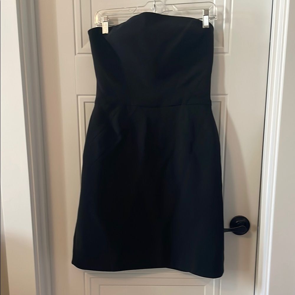 Ralph Lauren Black Label Elegant Black Strapless Dress